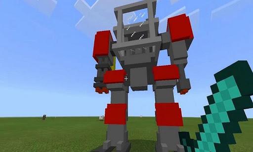 Defender robot mod for mcpe - عکس بازی موبایلی اندروید