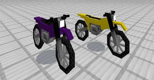 Sport bikes mod for mcpe - Gameplay image of android game