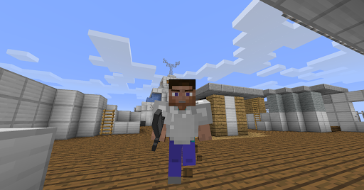 Download Player Animation mod MCPE android on PC