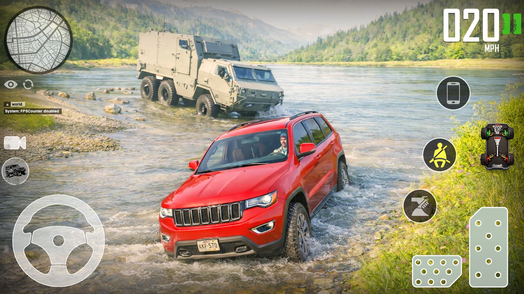 Jeep Driving ۴x۴ SUV Games ۳D - عکس بازی موبایلی اندروید