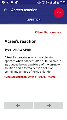 Offline Chemistry Dictionary - Image screenshot of android app