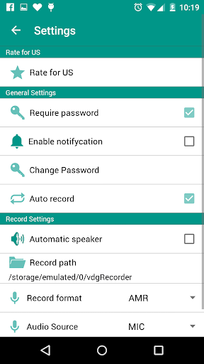 HD Auto Call Recorder ۲۰۲۲ - عکس برنامه موبایلی اندروید