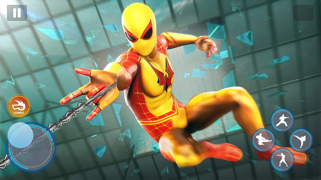 Spider Rope Superhero Games ۳d - عکس بازی موبایلی اندروید
