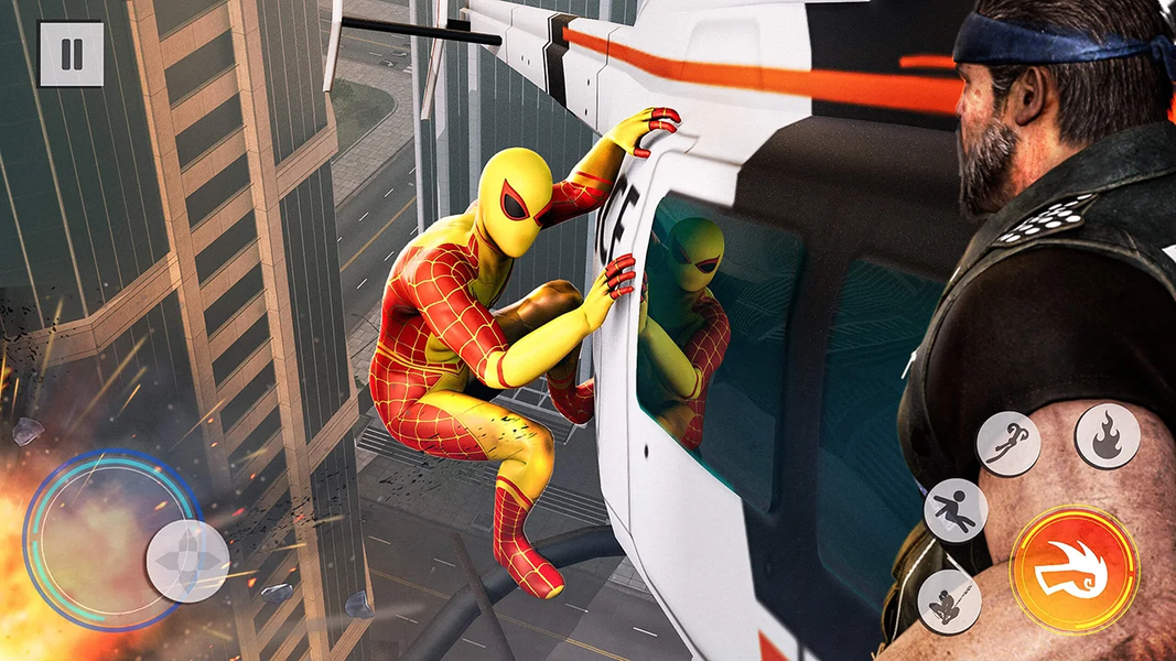 Spider Rope Superhero Games ۳d - عکس بازی موبایلی اندروید