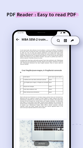 Combine PDF - Image screenshot of android app