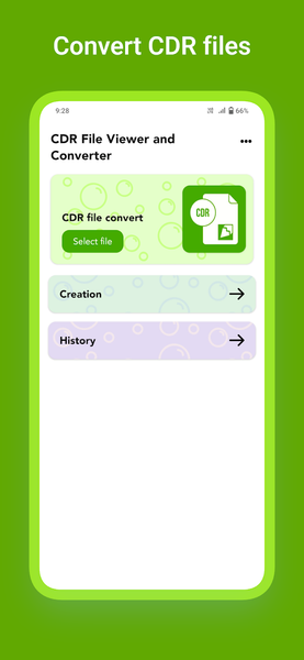 CDR File Viewer and Converter - عکس برنامه موبایلی اندروید