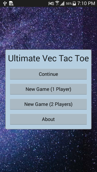 VTecToe - Gameplay image of android game