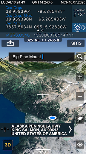 GPS Locations all Coordinates data + - عکس برنامه موبایلی اندروید