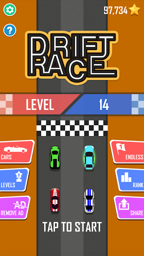 Rope Drift Race - Gameplay image of android game
