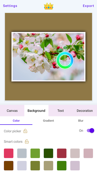 White Border: Square Fit Photo - Image screenshot of android app