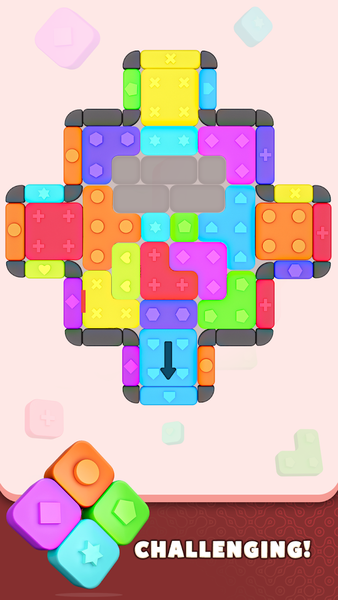 Slide Color Block: Jam Puzzle - عکس بازی موبایلی اندروید