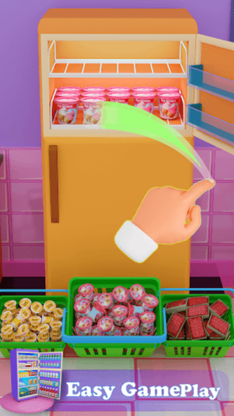 Restock the Fridge Puzzle Game - عکس بازی موبایلی اندروید