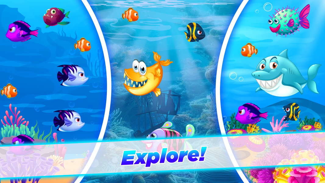 Fish Eat Fish And Grow - عکس بازی موبایلی اندروید
