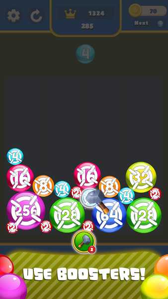 Ball Merge Master 2248 - Gameplay image of android game