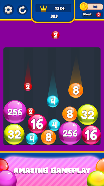 Ball Merge Master 2248 - Gameplay image of android game