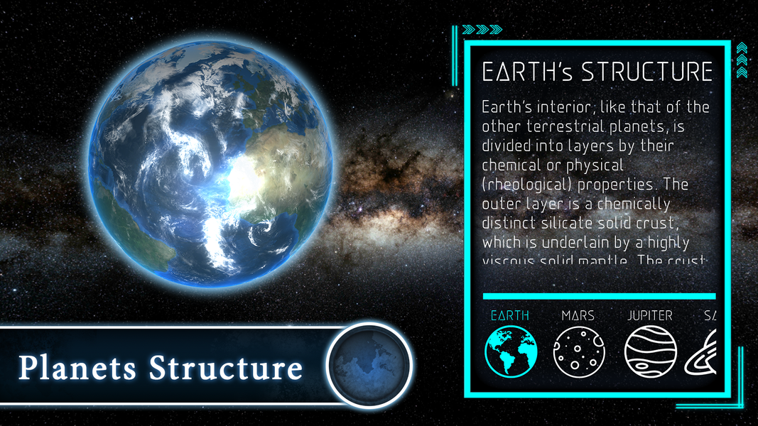 Solar System View Explorer - عکس بازی موبایلی اندروید