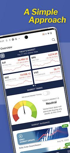 VectorVest Stock Advisory - Image screenshot of android app