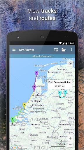 GPX Viewer - عکس برنامه موبایلی اندروید