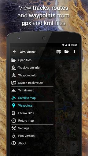 GPX Viewer - عکس برنامه موبایلی اندروید