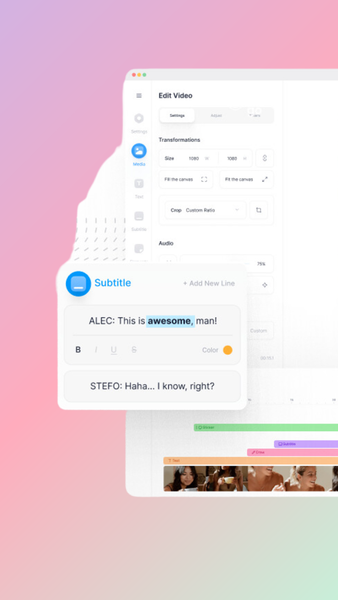 Veed Video Editor Lessons - Image screenshot of android app