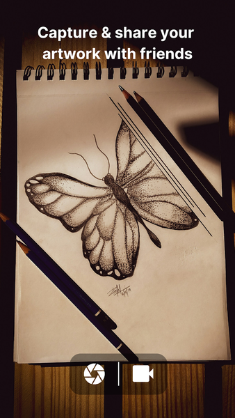 Draw with AR: Trace and Sketch - Image screenshot of android app