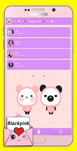 Blackpink Messenger! Chat Simulator - عکس بازی موبایلی اندروید