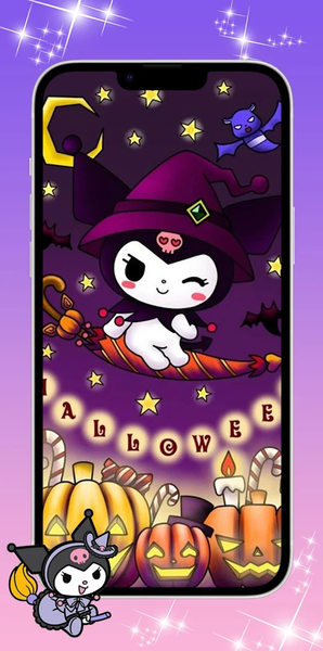 Kuromi And My Melody Wallpaper - Image screenshot of android app