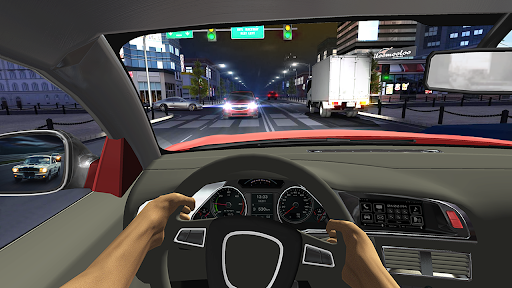 car race game 3D racing games - Gameplay image of android game