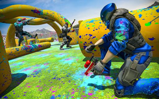 Paintball Shooter Gun Shooting - Gameplay image of android game