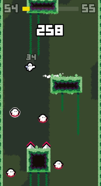 Jump Down Fast! - Gameplay image of android game