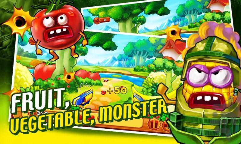 Vegetable War - Gameplay image of android game