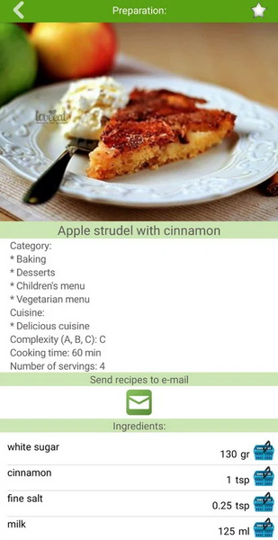 Vegetarian recipes - عکس برنامه موبایلی اندروید