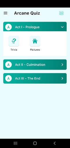 Arcane Quiz - عکس برنامه موبایلی اندروید