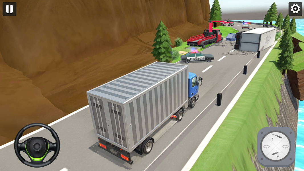Vehicle Driving Simulator 3D - Gameplay image of android game