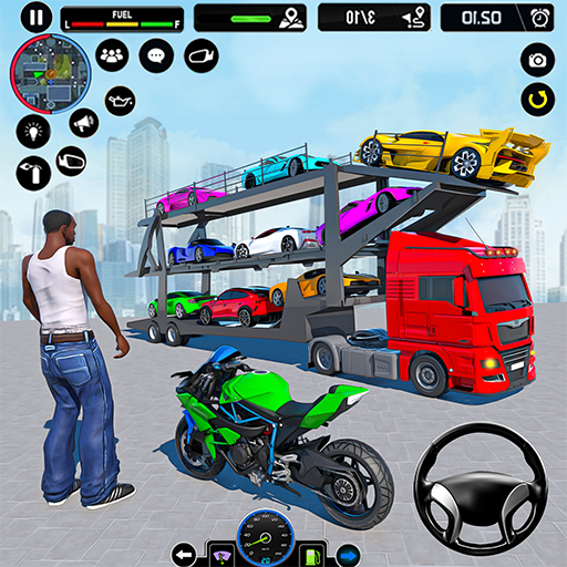 Car Transporter Truck 3D Games - عکس بازی موبایلی اندروید