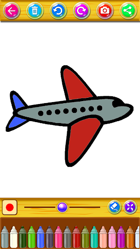 Vehicle Coloring &Drawing Book - Image screenshot of android app