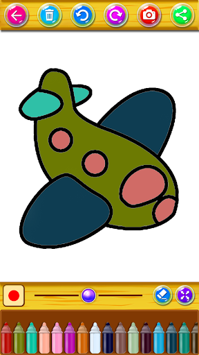 Vehicle Coloring &Drawing Book - Image screenshot of android app