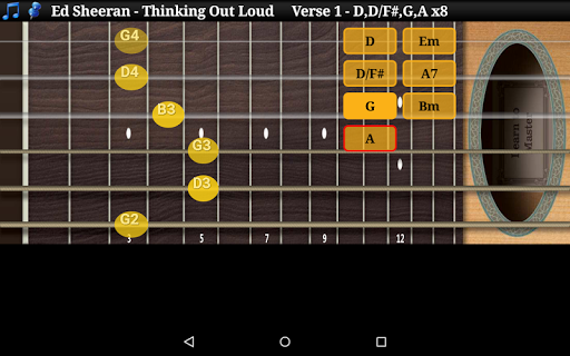 Guitar Scales & Chords - عکس برنامه موبایلی اندروید