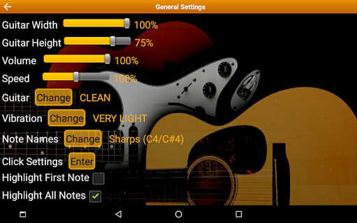 Guitar Scales & Chords - عکس برنامه موبایلی اندروید
