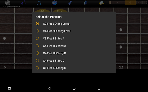 Guitar Scales & Chords - عکس برنامه موبایلی اندروید