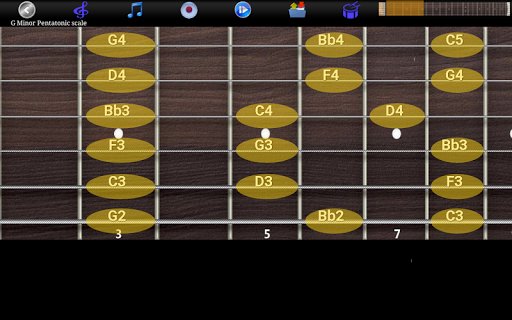 Guitar Scales & Chords - عکس برنامه موبایلی اندروید