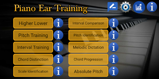 Piano Ear Training - عکس برنامه موبایلی اندروید