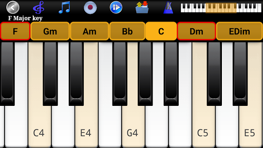 Piano Scales & Chords - عکس برنامه موبایلی اندروید