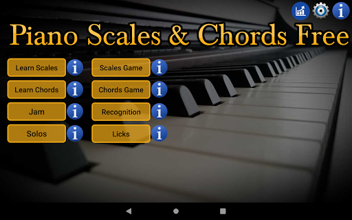 Piano Scales & Chords - عکس برنامه موبایلی اندروید