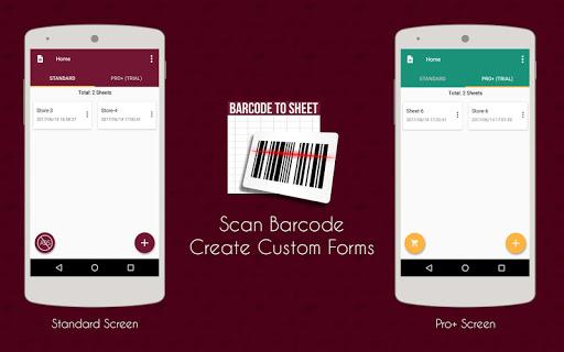 Barcode to Sheet - عکس برنامه موبایلی اندروید