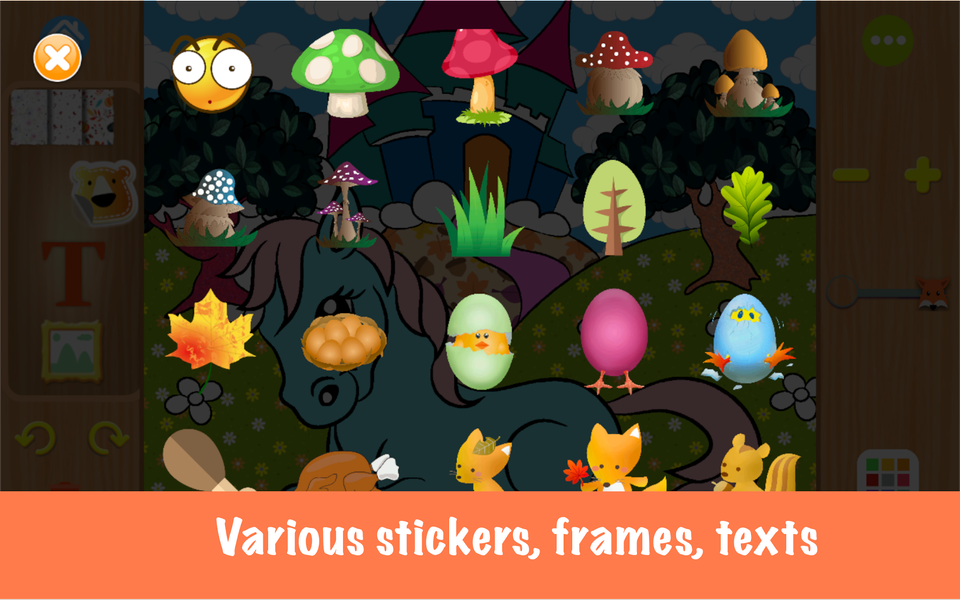 Animal coloring pages - عکس برنامه موبایلی اندروید