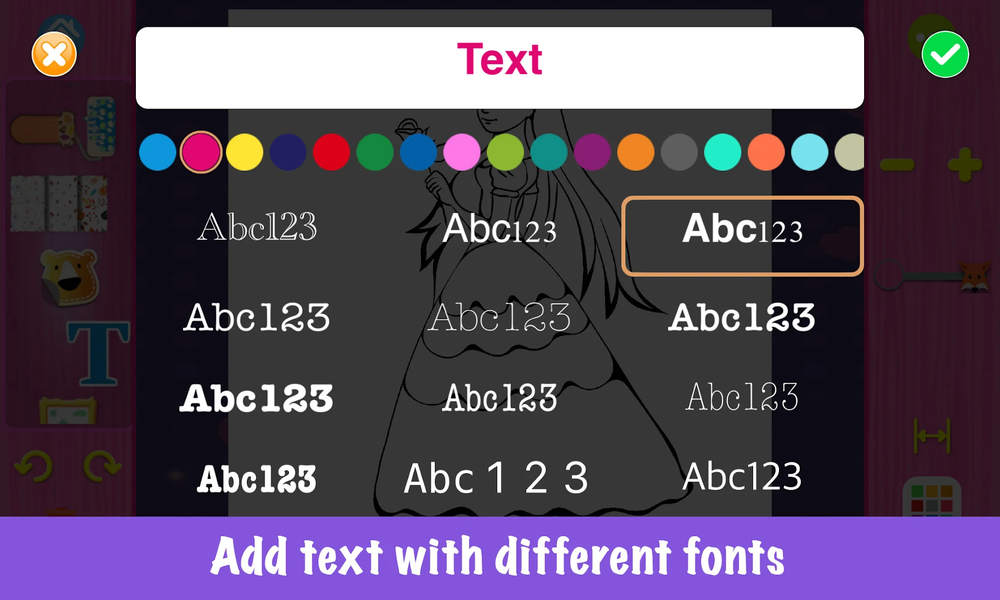 Coloring Books for Girl - عکس برنامه موبایلی اندروید