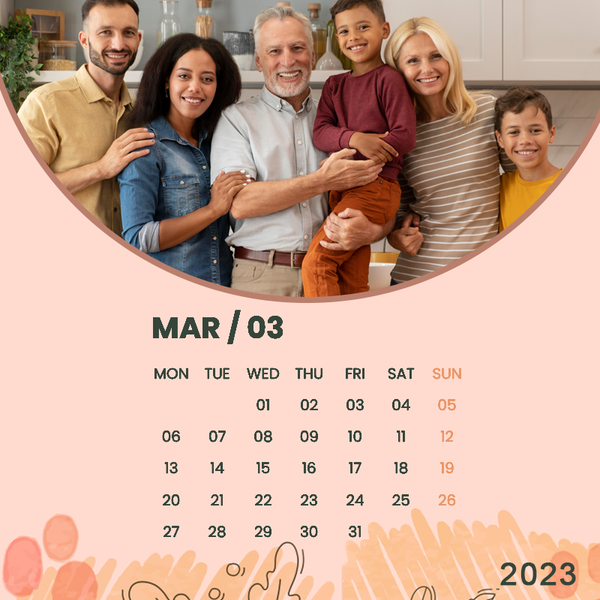 Calendar Photo Frames 2024 - Image screenshot of android app