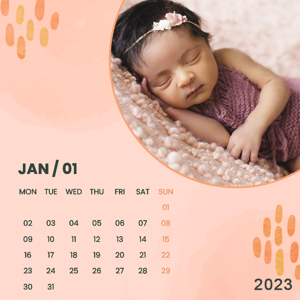Calendar Photo Frames 2024 - Image screenshot of android app