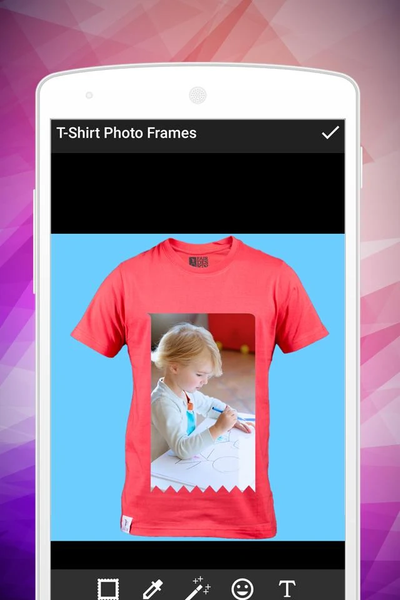 T-Shirt Frames - Image screenshot of android app